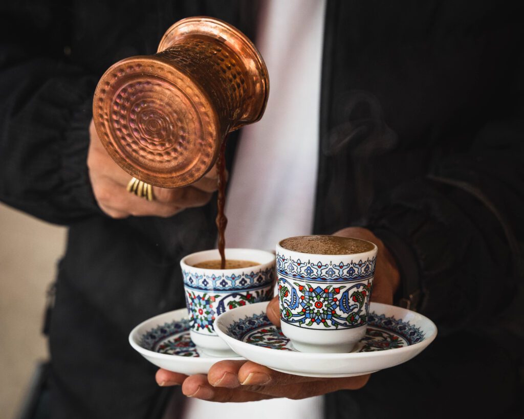 Russia adopts coffee-drinking from Ottoman Empire